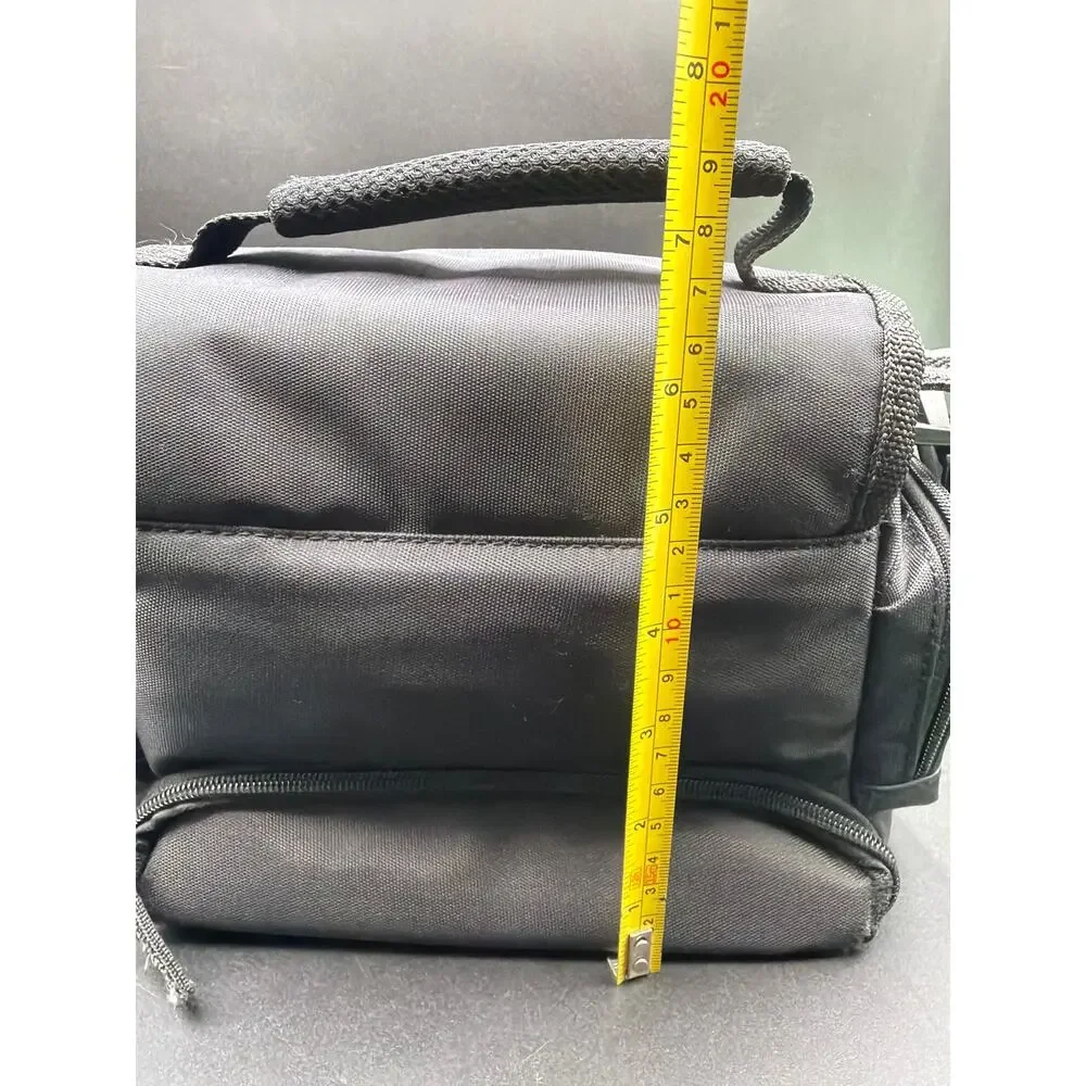Targus DBUV02-02 Digital Video Camera Bag Black Travel Carry Case Shoulder Strap